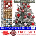 Little B House Christmas Tree Balls Deco Shatterproof Xmas Ball Ornaments Set Decorations Hiasan Krismas - XM09