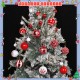 Little B House Christmas Tree Balls Deco Shatterproof Xmas Ball Ornaments Set Decorations 圣诞球挂件 Hiasan Krismas - XM09