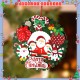 Little B House Christmas Wreath Artificial Garland Xmas Beautiful PVC Decorations Hiasan Krismas - XM11