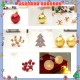Little B House Table Mini Christmas Tree With Lights Ornaments Home Deco Set Pokok Krismas - XM10