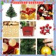 Little B House Table Mini Christmas Tree With Lights Ornaments Home Deco Set Pokok Krismas - XM10