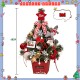 Little B House Table Mini Christmas Tree With Lights Ornaments Home Deco Set Pokok Krismas - XM10