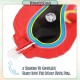 Little B House Inflatable Gun Fireworks Handheld Poppers Confetti Foil Balloon Wedding Deco Mainan Party - BT338