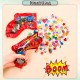 Little B House Inflatable Gun Fireworks Handheld Poppers Confetti Foil Balloon Wedding Deco Mainan Party - BT338