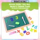 Little B House Hanging Magnetic Dual Purpose Double Sided Drawing Boards Papan Hitam Papan Putih - BT142