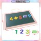 Little B House Hanging Magnetic Dual Purpose Double Sided Drawing Boards Papan Hitam Papan Putih - BT142