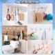 Little B House Transparent Magic Hook Free Punching Wall Hooks Without Nails Cangkuk Dinding - SO22