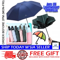 Little B House Fully Automatic UV Umbrella Anti Ultraviolet Sunshade Folding Light Weight Umbrella Payung - UM06