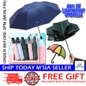 Little B House Fully Automatic UV Umbrella Anti Ultraviolet Sunshade Folding Light Weight Umbrella 雨伞 Payung - UM06