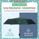 Little B House Fully Automatic UV Umbrella Anti Ultraviolet Sunshade Folding Light Weight Umbrella Payung - UM06
