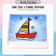 Little B House Colorful Sand Painting Kit Children DIY Handmade Crafts Educational Toy Sets Lukisan Pasir - BT339