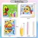 Little B House Colorful Sand Painting Kit Children DIY Handmade Crafts Educational Toy Sets Lukisan Pasir - BT339