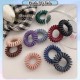Little B House Spiral Hair Tie Anti-Telephone line Elastic Hair Tie Hair Ring Headbands 电话线发圈 Pengikat Rambut - H72