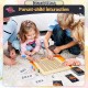 Little B House Multiplication Table Montessori Maths Toys Wooden Number Blocks Toys 九九乘法玩具 Mainan Matematik - BT207