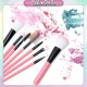 Little B House 12 PCS Makeup Brushes with Tube Synthetic Hair Brush Tool Set 化妆刷套装 Berus Make Up - MU01