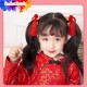 Little B House Fur Ball Fringed Hairpin Children Hairpin China Style Cheongsam Hair Clips 中国风发夹 Jepit Rambut - H37