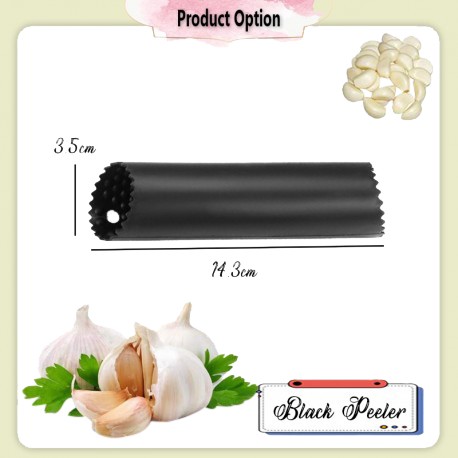 Little B House Silicone Garlic Roller Peeler Tube Kitchen Tools 大蒜剥皮器 Pengupas Bawang Putih - KW39-P