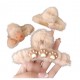 Little B House Fluffy Heart Hair Claw Clip Plush Hairpin Hair Claw Hair Accessories Klip Rambut - H74