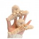 Little B House Fluffy Heart Hair Claw Clip Plush Hairpin Hair Claw Hair Accessories Klip Rambut - H74