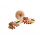 Little B House Fluffy Heart Hair Claw Clip Plush Hairpin Hair Claw Hair Accessories Klip Rambut - H74