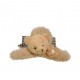 Little B House Fluffy Heart Hair Claw Clip Plush Hairpin Hair Claw Hair Accessories Klip Rambut - H74
