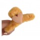Little B House Fluffy Heart Hair Claw Clip Plush Hairpin Hair Claw Hair Accessories Klip Rambut - H74