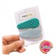 Little B House Korean Polka Dot Hairpin Drop Dot Fabric Lattice Hair Clip Ball Side Clip Klip Rambut -H43