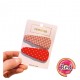 Little B House Korean Polka Dot Hairpin Drop Dot Fabric Lattice Hair Clip Ball Side Clip Klip Rambut -H43