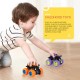 Little B House Mini Inertial Car Toys 4 Wheel Drive Off-road Vehicle Simulation Stunt Toy Mainan Kereta - BT269