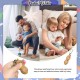 Little B House Fidget Toy Squeeze Peanut Stress Relief Squishy Pea Pod Bean Edamame Keychain Mainan Mini - BT340