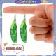 Little B House Fidget Toy Squeeze Peanut Stress Relief Squishy Pea Pod Bean Edamame Keychain Mainan Mini - BT340