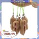 Little B House Fidget Toy Squeeze Peanut Stress Relief Squishy Pea Pod Bean Edamame Keychain Mainan Mini - BT340