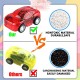 Little B House Baby Toys Mini Plastic Transparent Pull Back Cars Mini Toy Cars Vehicle Set 回力车 Kereta Mini - FG04