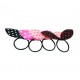 Little B House Korean Hair Band Rubber Band Kids Girls Ponytail Bowknot Elastic Hair Rope Getah Rambut - H31