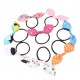 Little B House Korean Hair Band Rubber Band Kids Girls Ponytail Bowknot Elastic Hair Rope Getah Rambut - H31