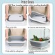 Little B House 3 in 1 Foldable Vegetable Chopping Board Collapsible Cutting Board 折叠沥水菜篮砧板 Papan Pemotong - KW37