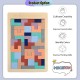 Little B House Wooden Tangram Tetris Jigsaw Building Blocks Toys Montessori Mainan Tetris - BT130