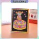 Little B House Magic Scraping Scratch Art Drawing Paper Card Paint Toys Door Gift For Kids 儿童刮画 Mainan Seni - BT238