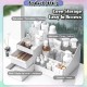 Little B House Cosmetic Storage Box Makeup Organizer Container Skin Care Rack Kotak Simpanan - MU04