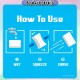 [Little B House] Nano Magic Sponge Cleaning Rub Dishwashing Decontamination Wipe Clean Sponges Nano Span - KW11