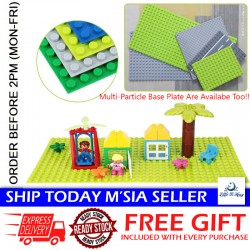 Little B House Classic Building Blocks Plate Base Plastic Bricks Baseplate Road Base Plates Tapak Lego - BT272