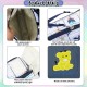 Little B House 5pcs Baby Diaper Bag Suits Mommy Maternity Bag Sets Nappy Changing Diaper Messenger Beg Mama - BAG04