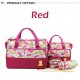 Little B House 5pcs Baby Diaper Bag Suits Mommy Maternity Bag Sets Nappy Changing Diaper Messenger Beg Mama - BAG04