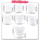 [Little B House]7pcs DIY Onigiri Press Maker Mould Tool Sushi Maker Bento Rice Ball Mold Acuan Bento-KW26