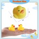 [Little B House]Swimming Shower Baby Mini Yellow Ducks Rubber Bath Duck Bathing Water Toys Mainan Itik-BT245