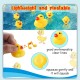 [Little B House]Swimming Shower Baby Mini Yellow Ducks Rubber Bath Duck Bathing Water Toys Mainan Itik-BT245