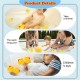 [Little B House]Swimming Shower Baby Mini Yellow Ducks Rubber Bath Duck Bathing Water Toys Mainan Itik-BT245