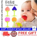 Little B House Fruit Silicone Baby Teether Toy BPA Free Teething Gel Teether Bayi Gigit Buah -TW20