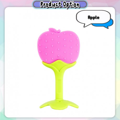 Little B House Fruit Silicone Baby Teether Toy BPA Free Teething Gel Teether Bayi Gigit Buah -TW20