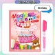 Little B House Magic Water Drawing Book Painting Colouring Board With Pen Graffiti Painting Toy 水显画 Mainan Lukis - BT41